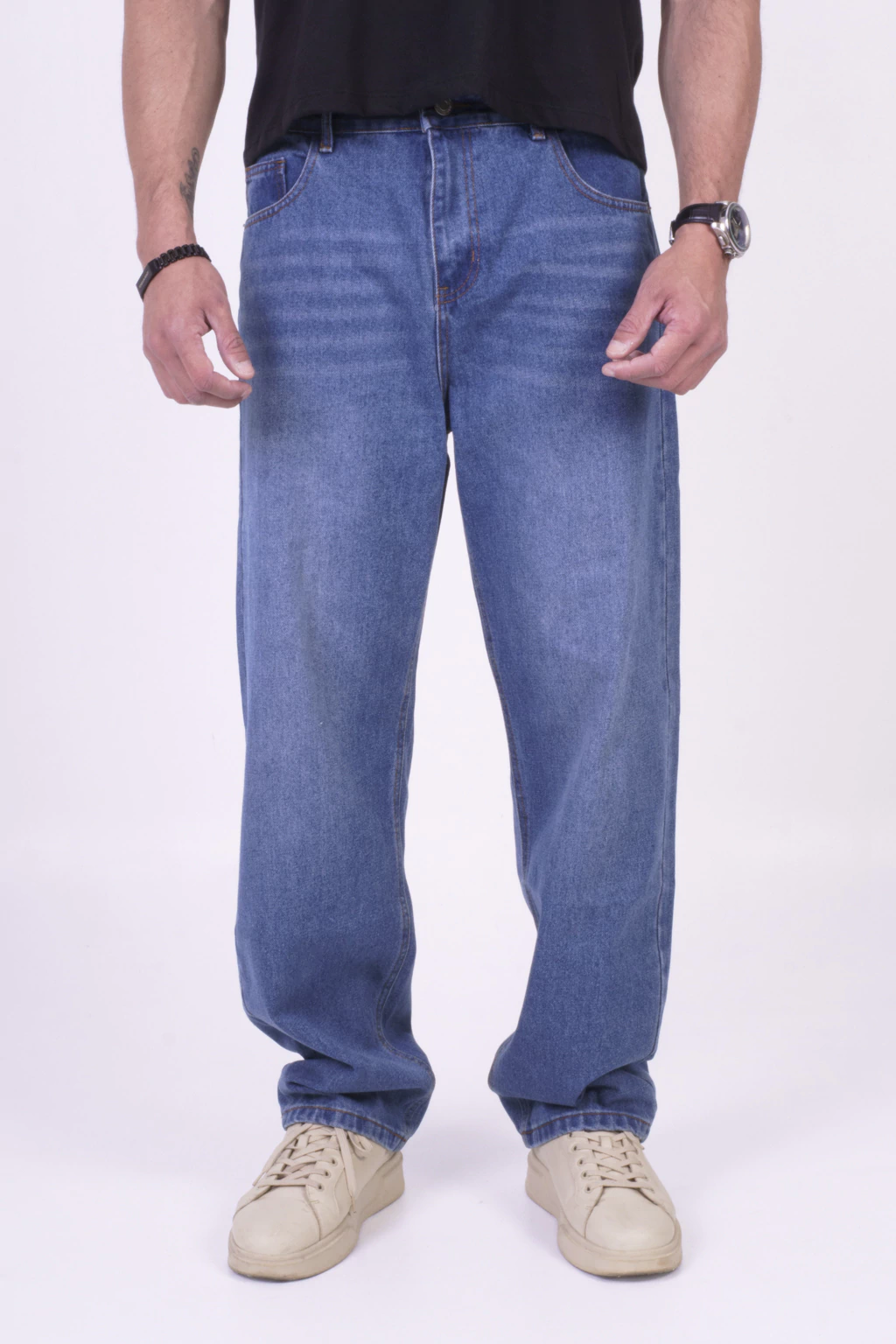 Jean Basic Baggy Azul